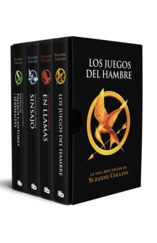 Estuche Los Juegos Del Hambre Libro