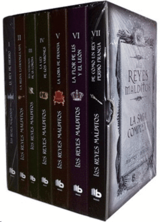 Estuche Los Reyes Malditos Libro