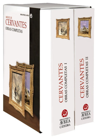 Estuche Obras Completas Cervantes Vols. I Y Ii Libro