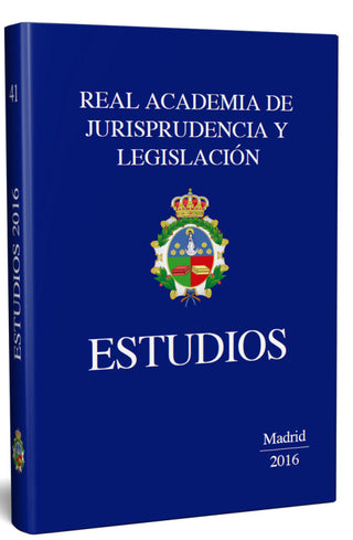 Estudios. Real Academia De Legislación Y Jurisprudencia Libro