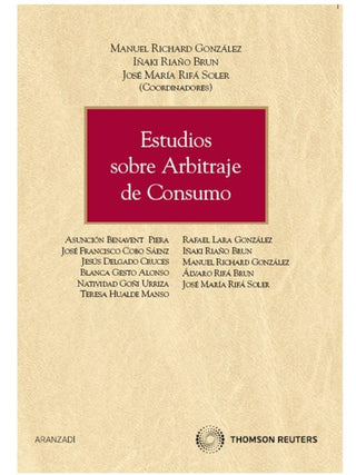Estudios Sobre Arbitraje De Consumo Libro