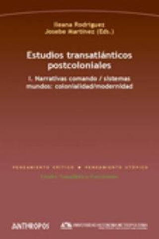 Estudios Transatlánticos Postcoloniales Libro