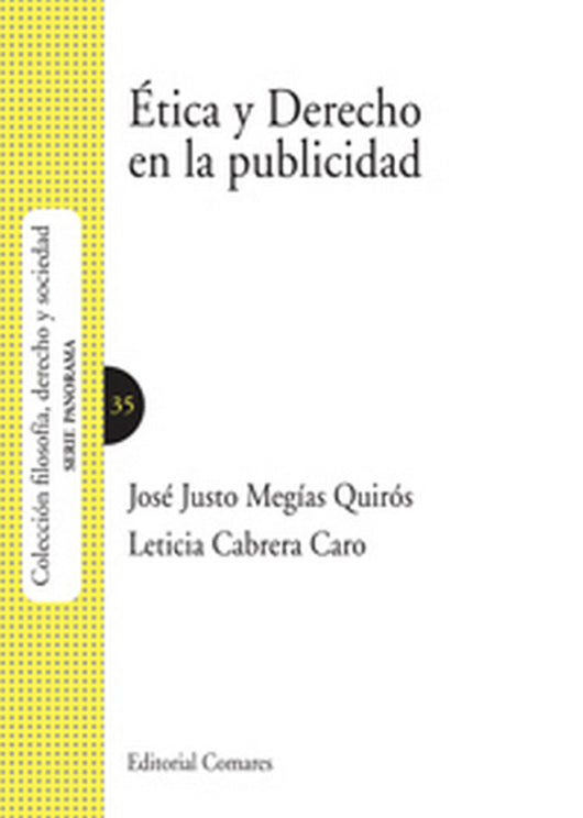 Etica Y Derecho En La Publicidad. Libro