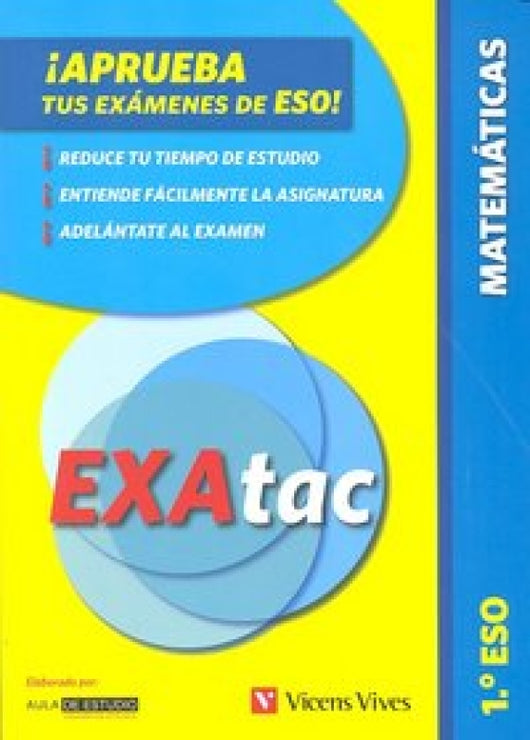 Exatac 1 Matematicas. Ejercicios Para Aprobar Los Libro