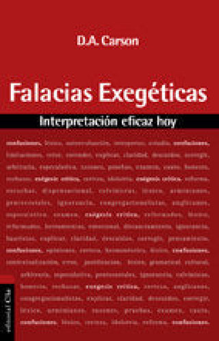 Falacias Exegéticas Interpretación Eficaz Hoy Libro