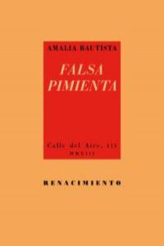 Falsa Pimienta Libro