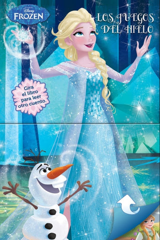 Frozen.los Juegos Del Hielo. Cuento Doble Libro