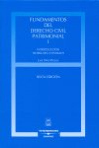 Fundamentos Del Derecho Civil Patrimonial. I - Introducción Teor¡a Contrato Libro