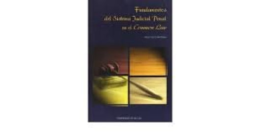 Fundamentos En El Sistema Penal L Common Law Libro