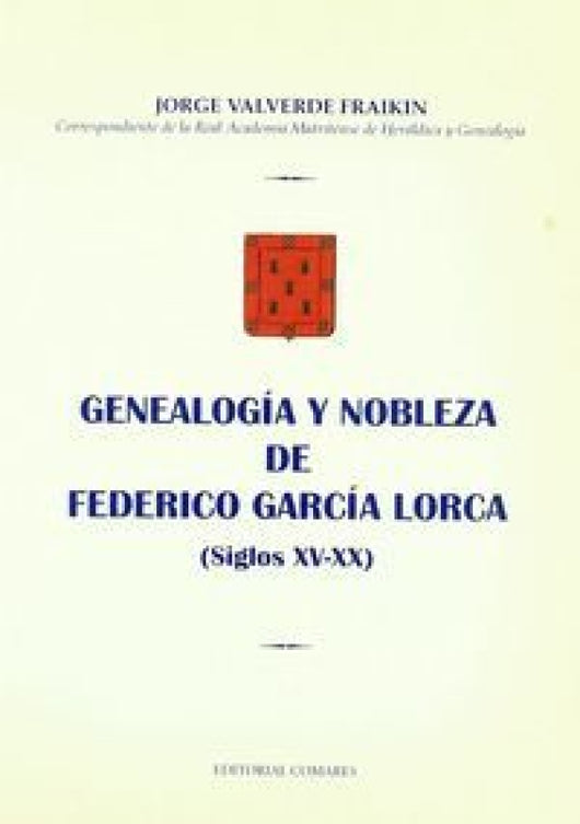 Genealogia Y Nobleza De Federico G Libro