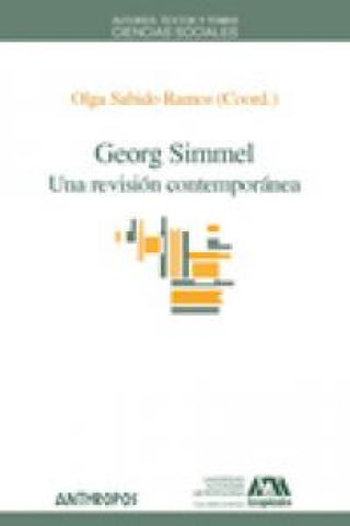 Georg Simmel Una Revision Contemporanea Libro