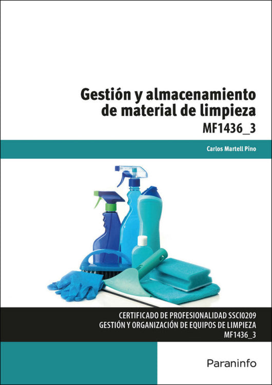 Gestión Y Almacenamiento De Material Limpieza Libro