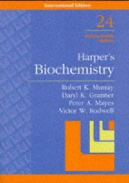 Harpers Biochemistry 24 Edic. Libro