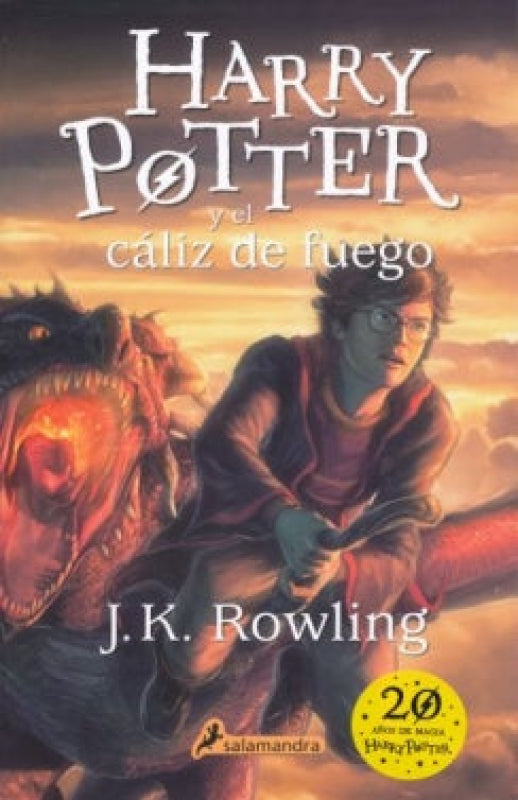 Harry Potter Y El Cáliz De Fuego 4 Libro