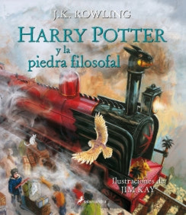 Harry Potter Y La Piedra Filosofal 1 - Ed. Ilustrada Libro