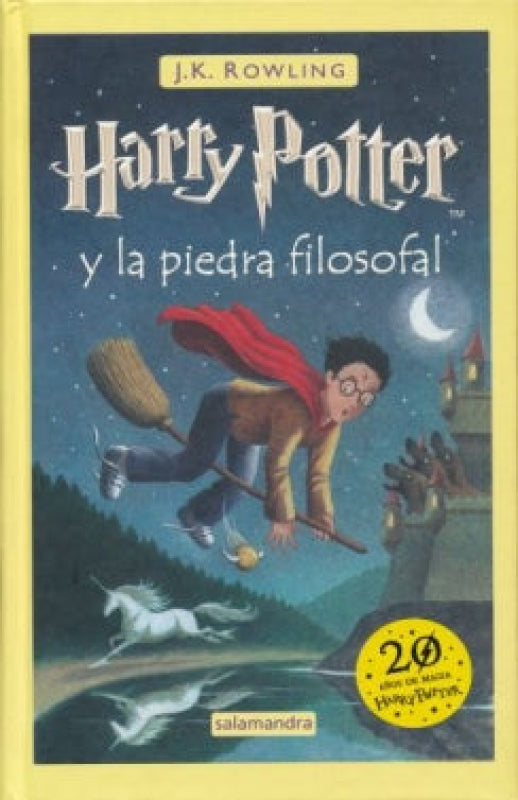 Harry Potter Y La Piedra Filosofal (Harry 1) Libro