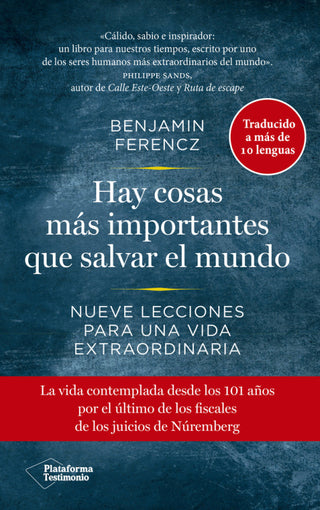 Hay Cosas Más Importantes Que Salvar El Mundo Libro