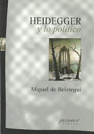 Heidegger Y Lo Politico Libro