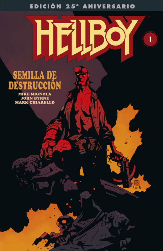 Hellboy: Semilla De Destrucción. Edición Gigante Especial 25 Aniversario Libro