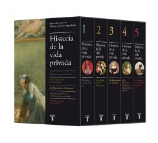 Historia De La Vida Privada (Edición Estuche) Libro