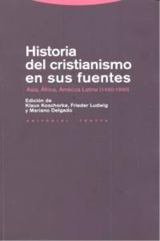 Historia Del Cristianismo En Sus Fuentes Libro