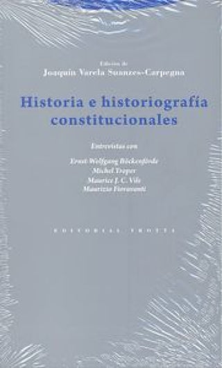 Historia E Historiografía Constitucionales Libro