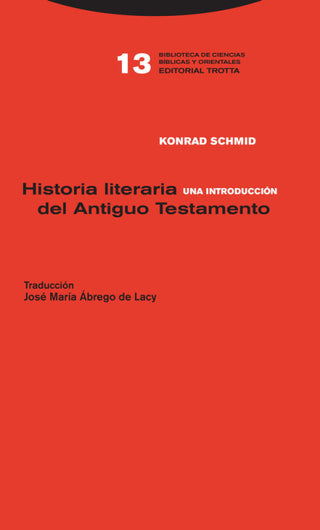 Historia Literaria Del Antiguo Testamento Libro
