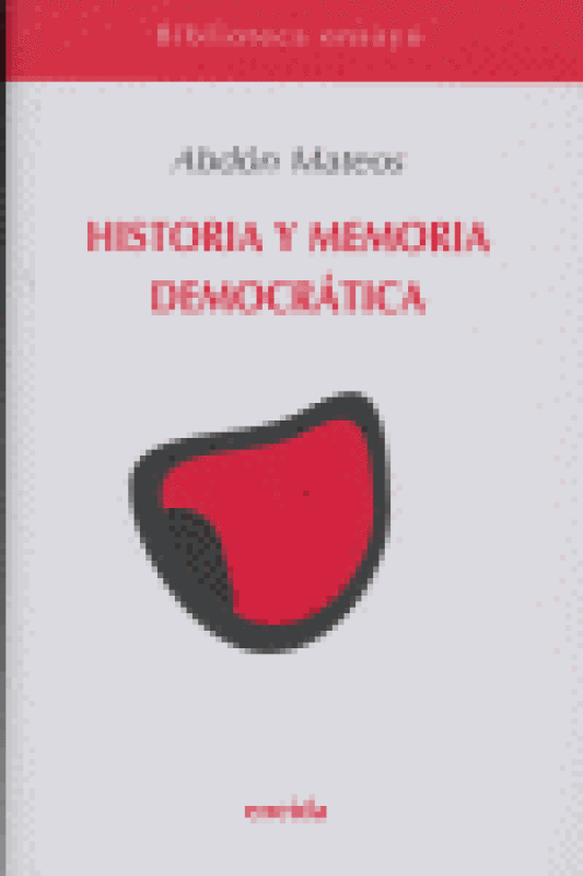 Historia Y Memoria Democrática Libro