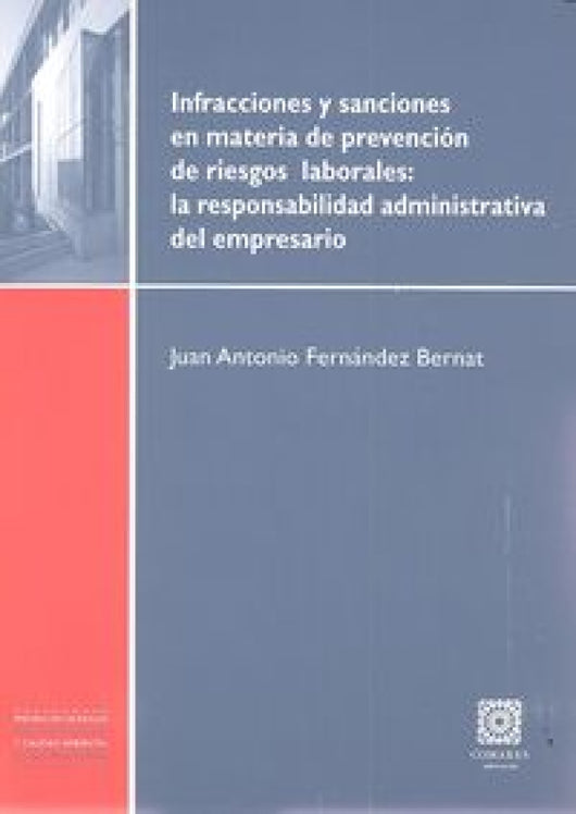 Infracciones Y Sanciones En Materia De Prevención Riesgos Laborales: La Respo Libro