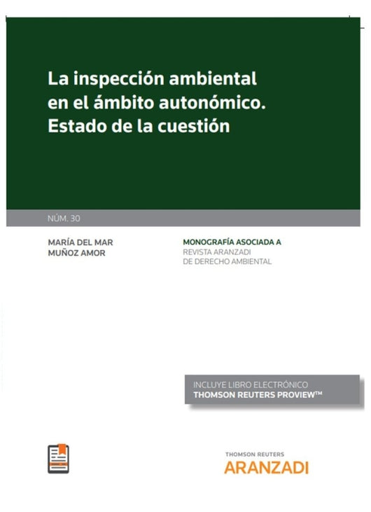 Inspeccion Ambiental En Ambito Autonomico:estado Cuestio Libro