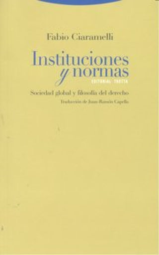 Instituciones Y Normas Libro