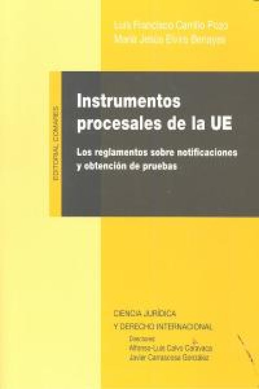 Instrumentos Procesales De La Ue Libro