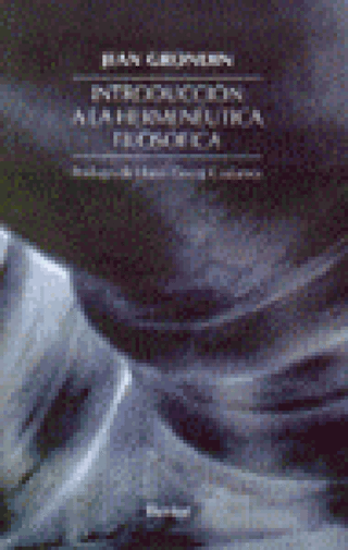 Introducción A La Hermenéutica Filosófica Libro
