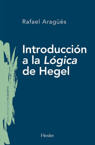 Introducción A La Lógica De Hegel Libro