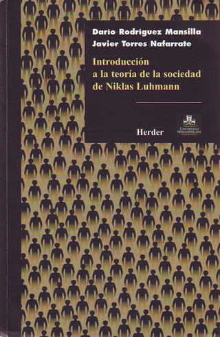 Introducción A La Teoría De Sociedad Niklas Luhmann Libro