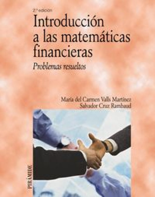 Introducción A Las Matemáticas Financieras Libro