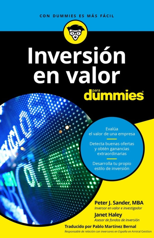 Inversión En Valor Para Dummies Libro