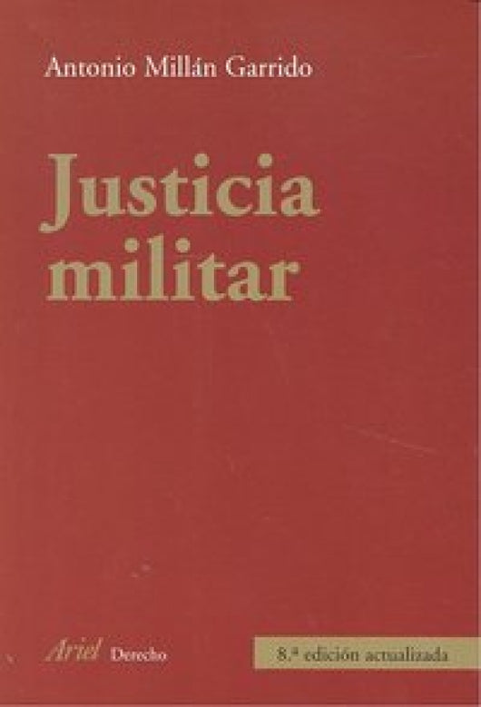 Justicia Militar Libro