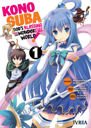 Konosuba 1 Libro