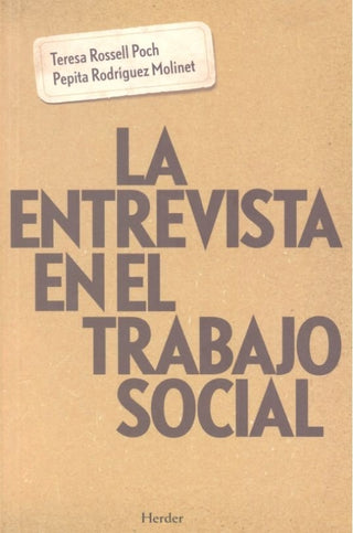 La Entrevista En El Trabajo Social Libro