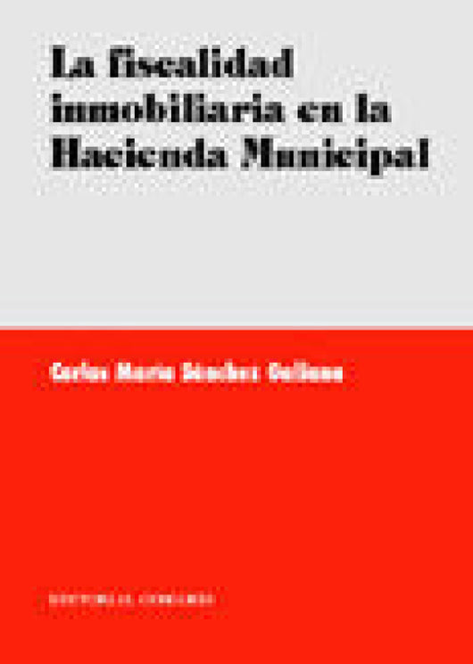 La Fiscalidad Inmobiliaria En H Libro