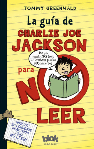 La Guía De Charlie Joe Jackson Para No Leer Libro