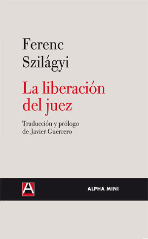 La Liberación Del Juez Libro