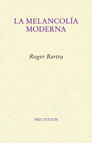 La Melancolía Moderna Libro