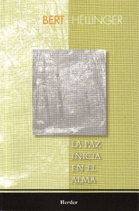 La Paz Inicia En El Alma Libro