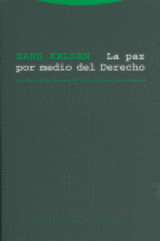 La Paz Por Medio Del Derecho Libro