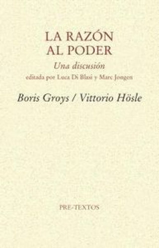 La Razón Al Poder Libro