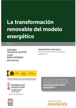 La Transformación Renovable Del Modelo Energético (Papel + E-Book) Libro