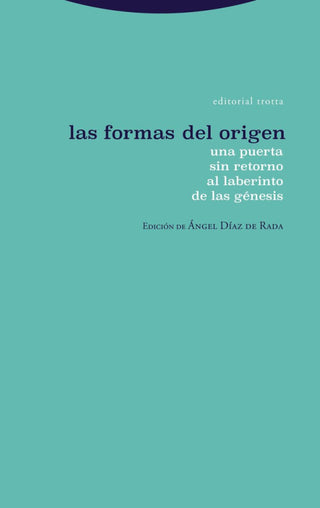Las Formas Del Origen Libro