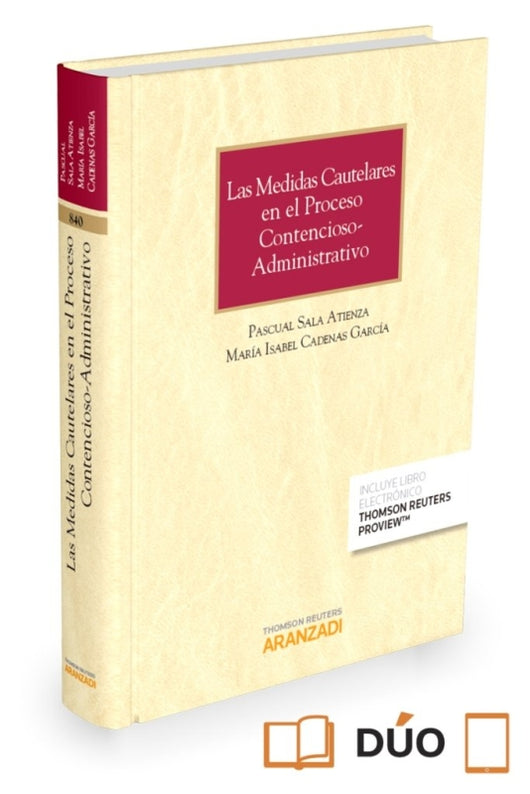 Las Medidas Cautelares En El Proceso Contencioso-Administrativo (Papel + E-Book) Libro